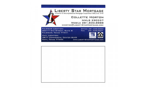 Collette Horton Business Card BEFORE