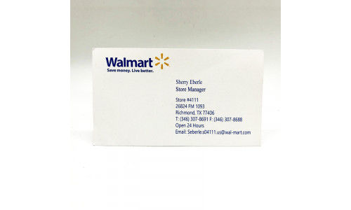 Walmart Before