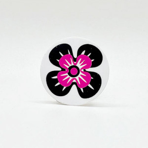 Flower Label 400x400b