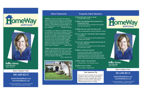 homeway mortgage kathie norris brochure
