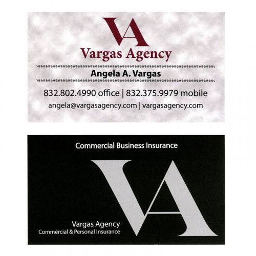 Angela Vargas Business Card