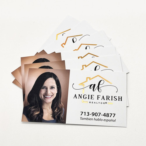 Angie Farish Business Card