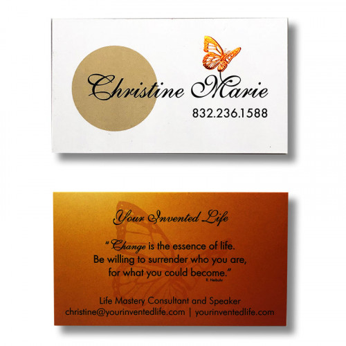 Christine Marie Business Cards
