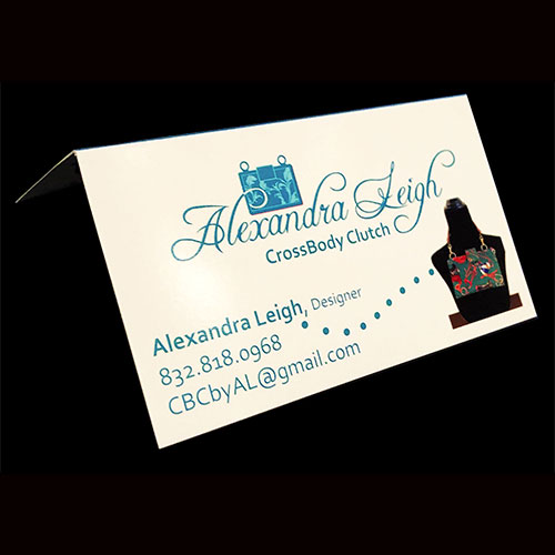 Cross Body Clutch Business Card