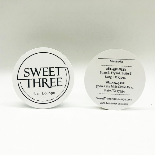 Sweet Three Nail Lounge Business Cards