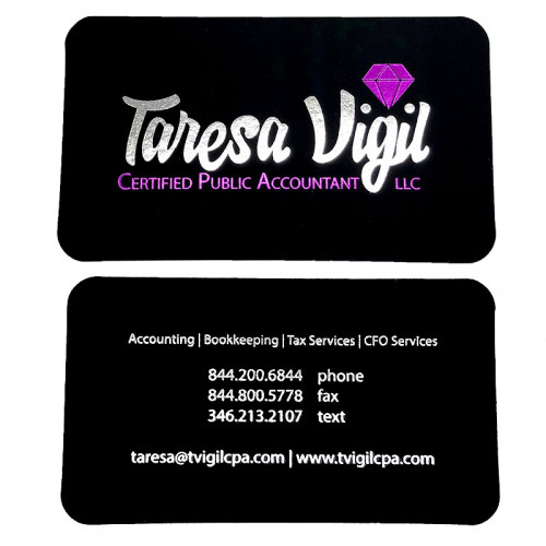 Taresa Vigil Business Card