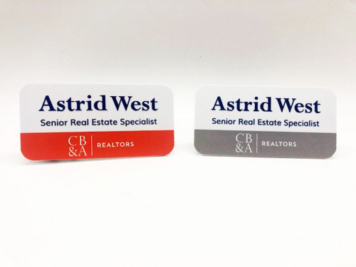 Astrid West Name Badges
