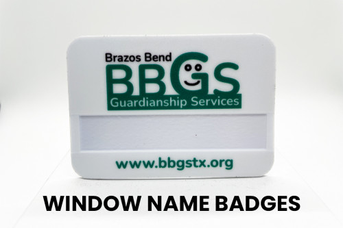 Brazos Bend Guardianship Services Name Badge