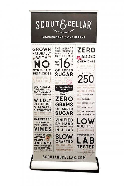 Cherryl Finney Scout and Cellar Retractable Banner2
