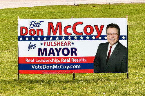 Don McCoy Candidate Sign