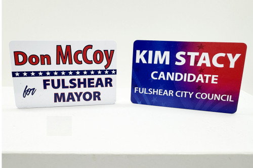 Don and Kim Name Badges