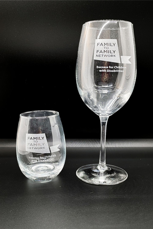 Family to Family Wine Glasses