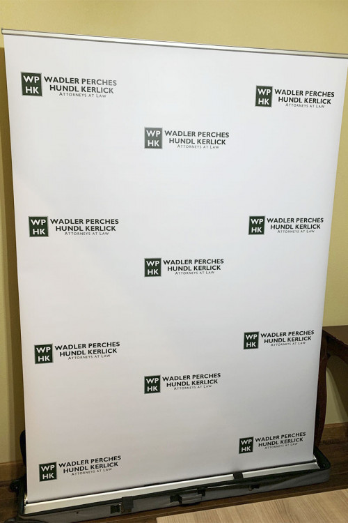 Finished Retractable Banner