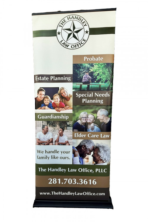 Handley Law Office Retractable Banner