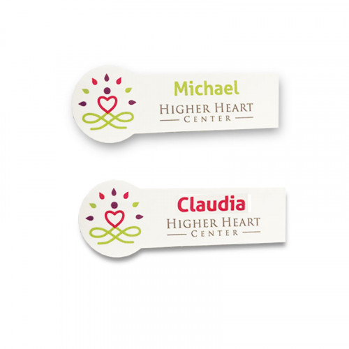 Higher Heart Name Badges