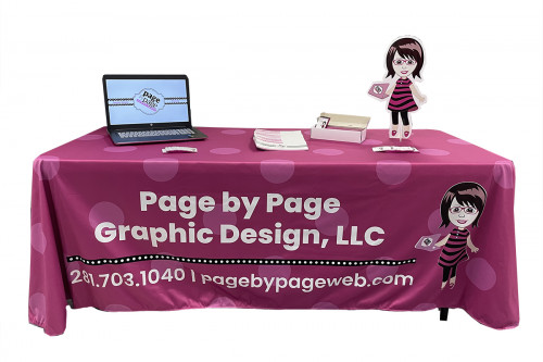 Page by Page Table Cover
