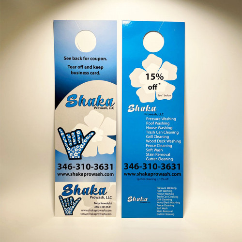 Shaka Door Hangers