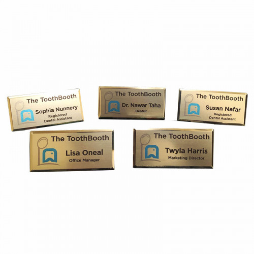 ToothBooth Name Badges