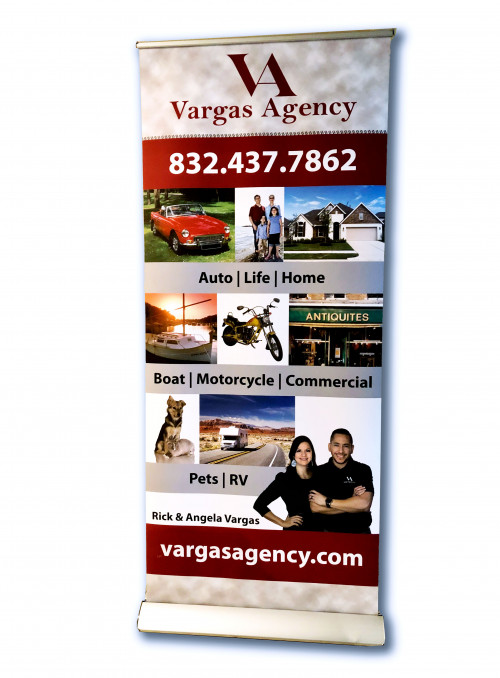 Vargas New Retractable Banner